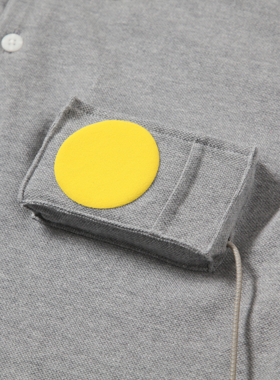 室外機ポケットポロシャツ