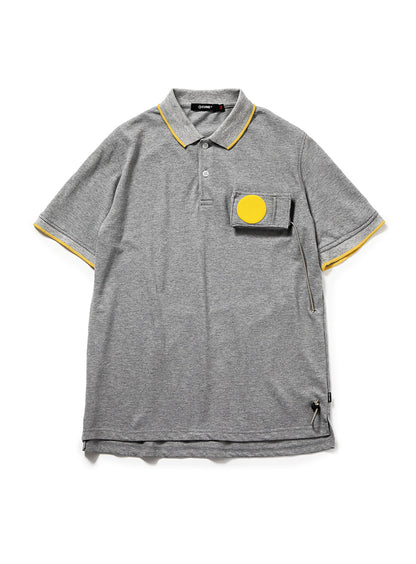 室外機ポケットポロシャツ