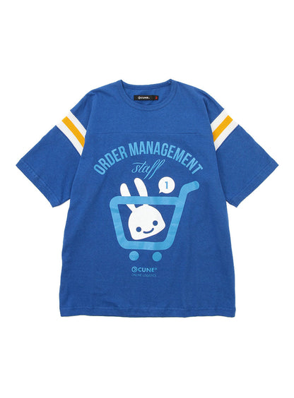 受注管理スタッフ フットボールTシャツ