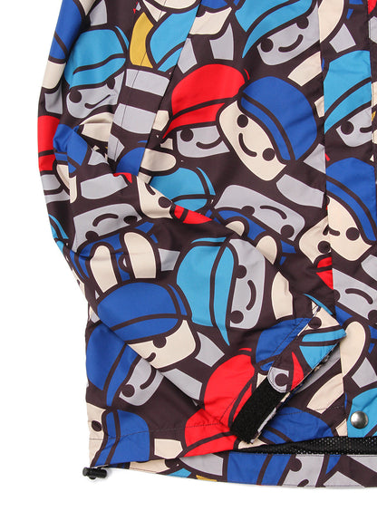 帽子ウサギ シェルパーカー