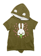耳付きTシャツ　うさぎ