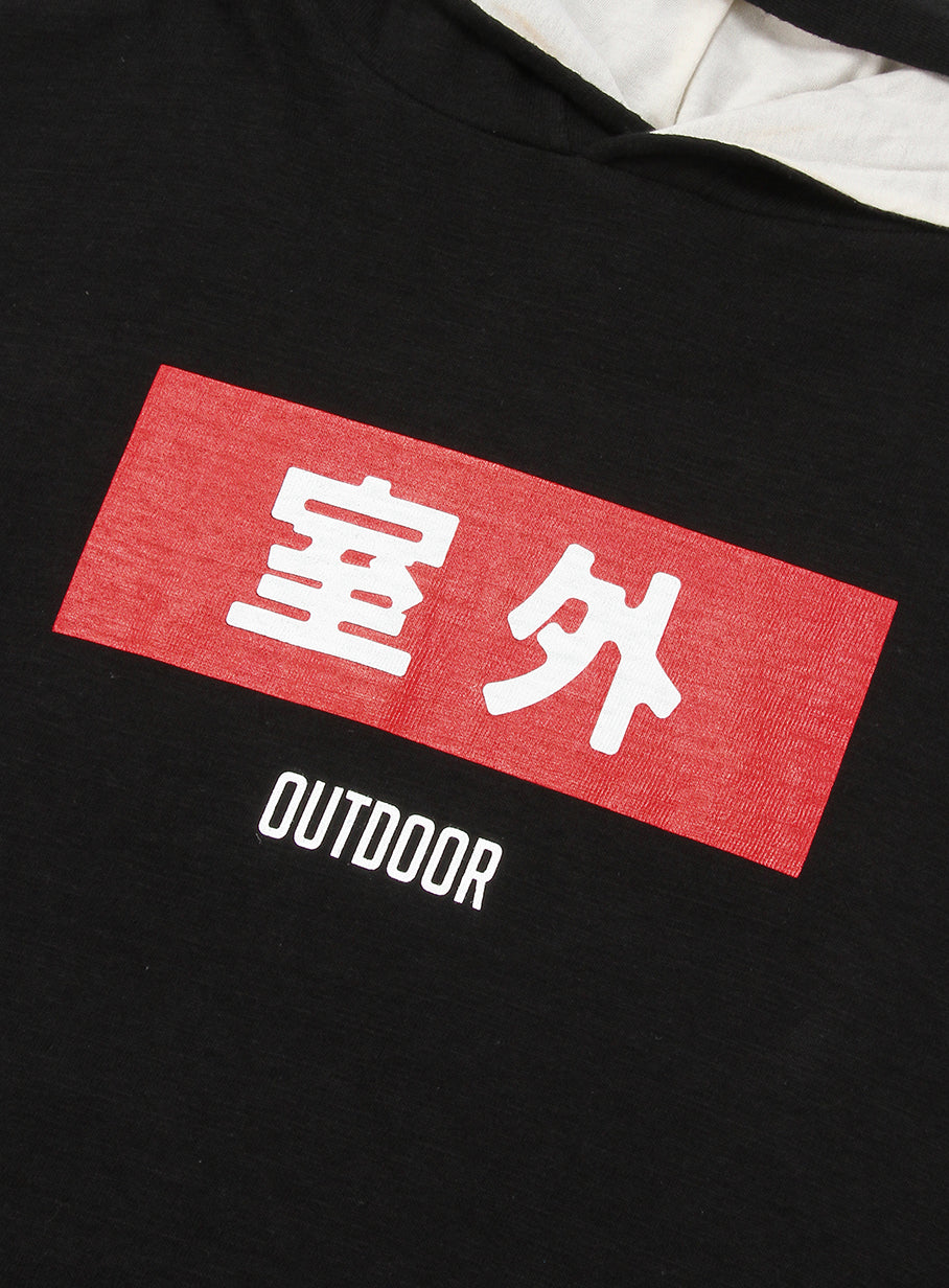 耳付きTシャツ　室外