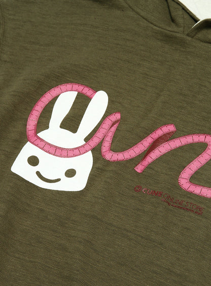 採寸スタッフ 耳付きTシャツ