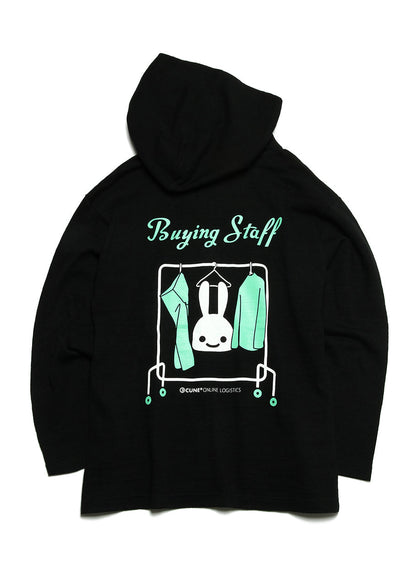 バイイングスタッフ 天竺パーカー