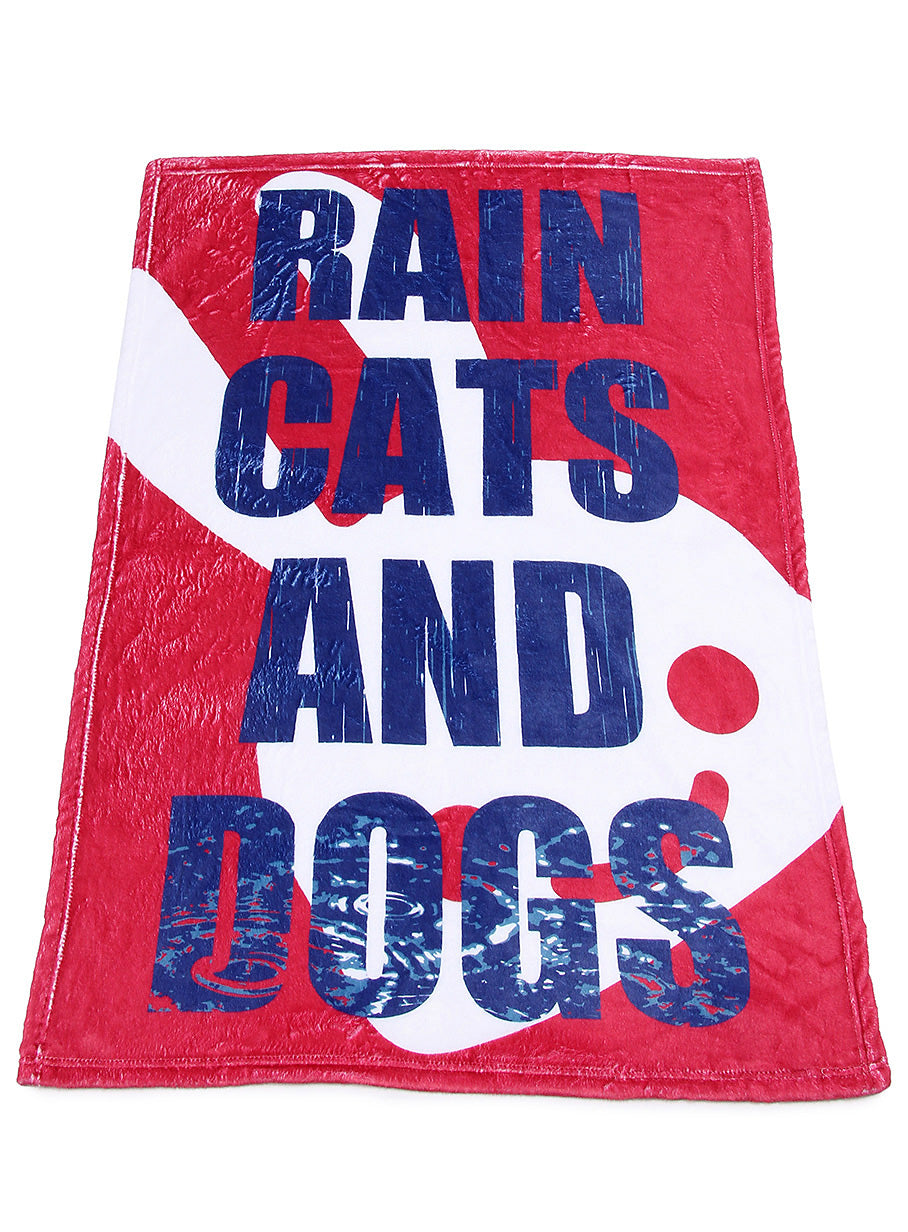 ブランケット RAIN CATS AND DOGS