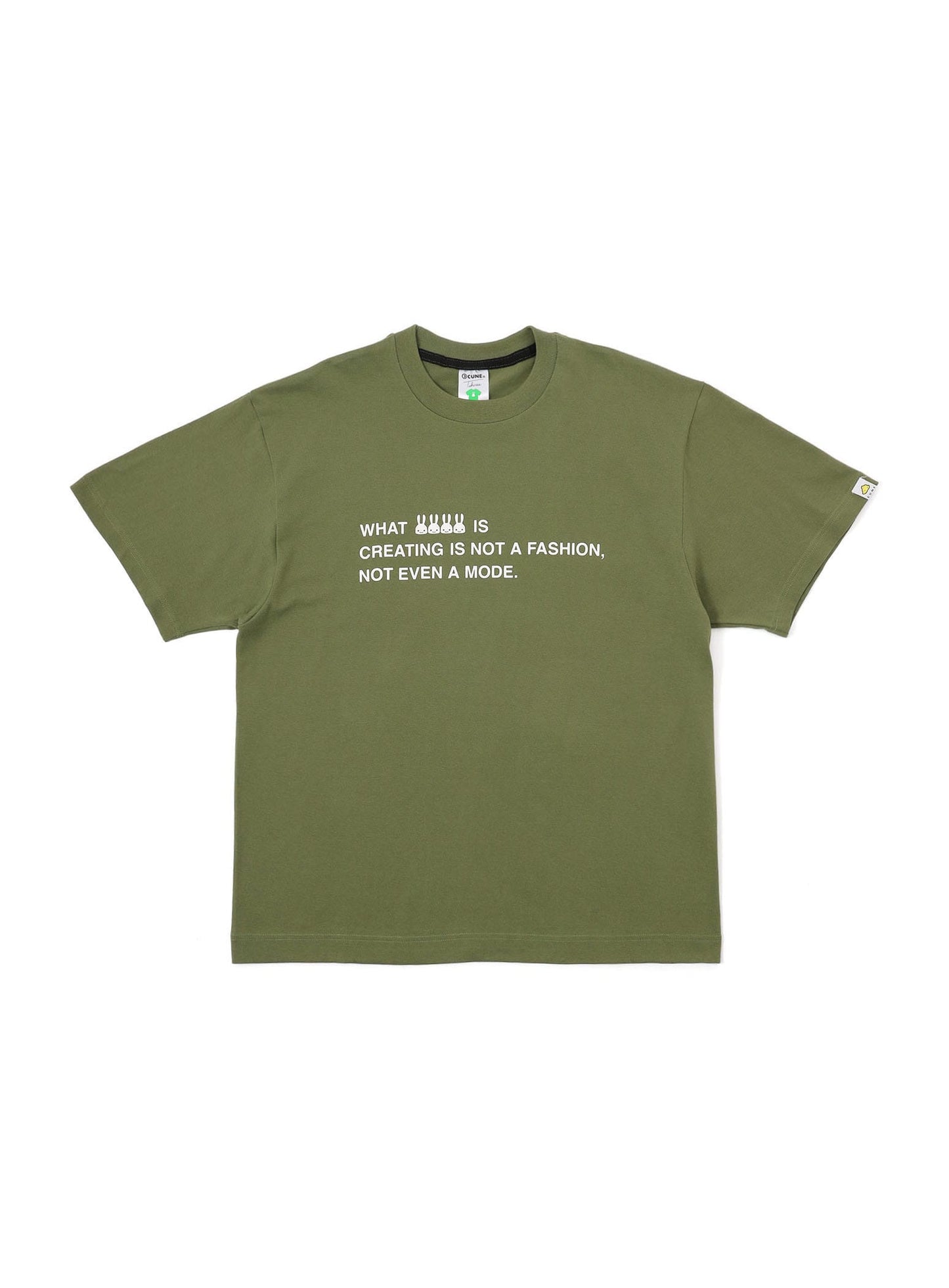 S/S Tee ウサギと文章