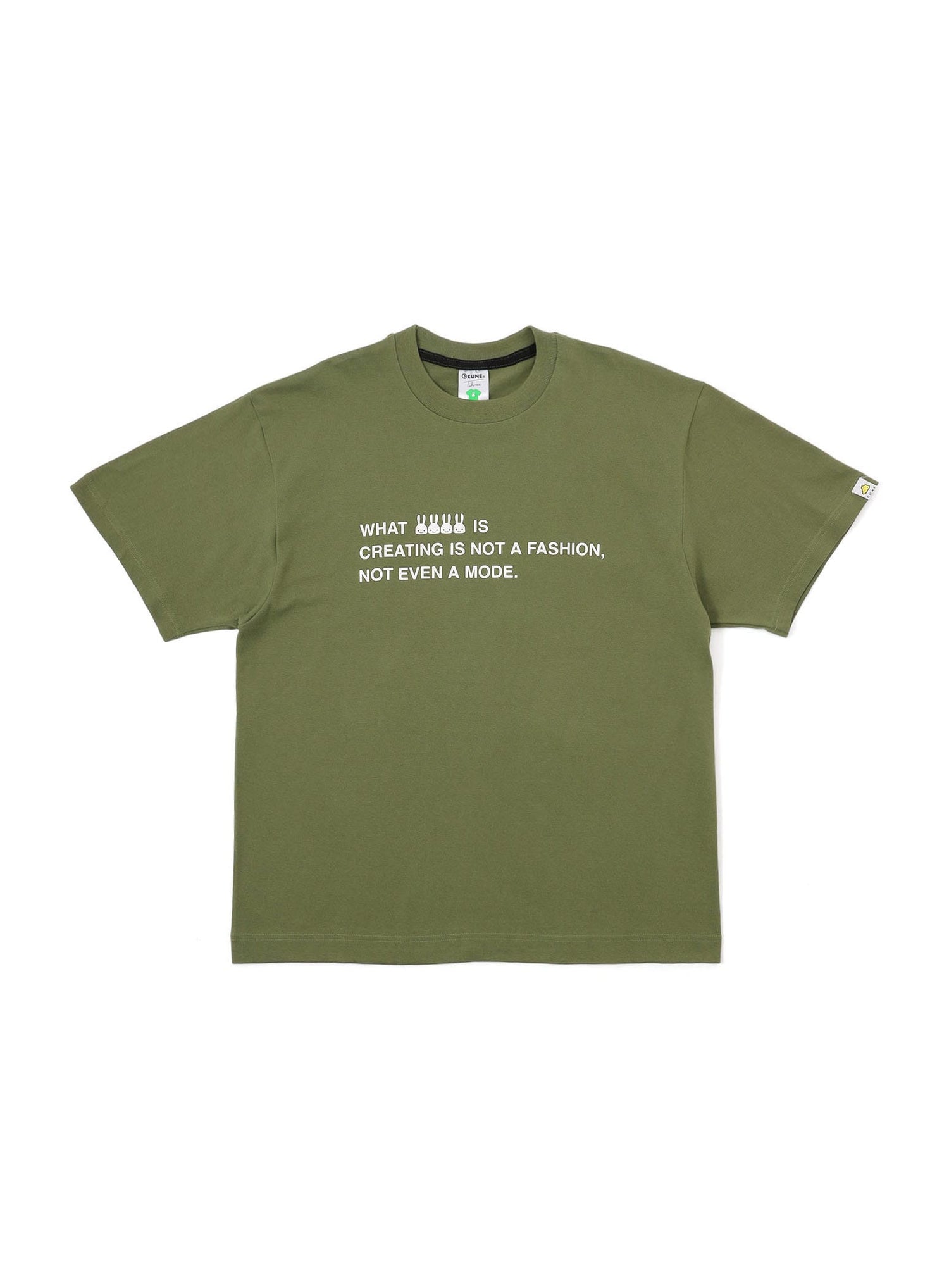S/S Tee ウサギと文章