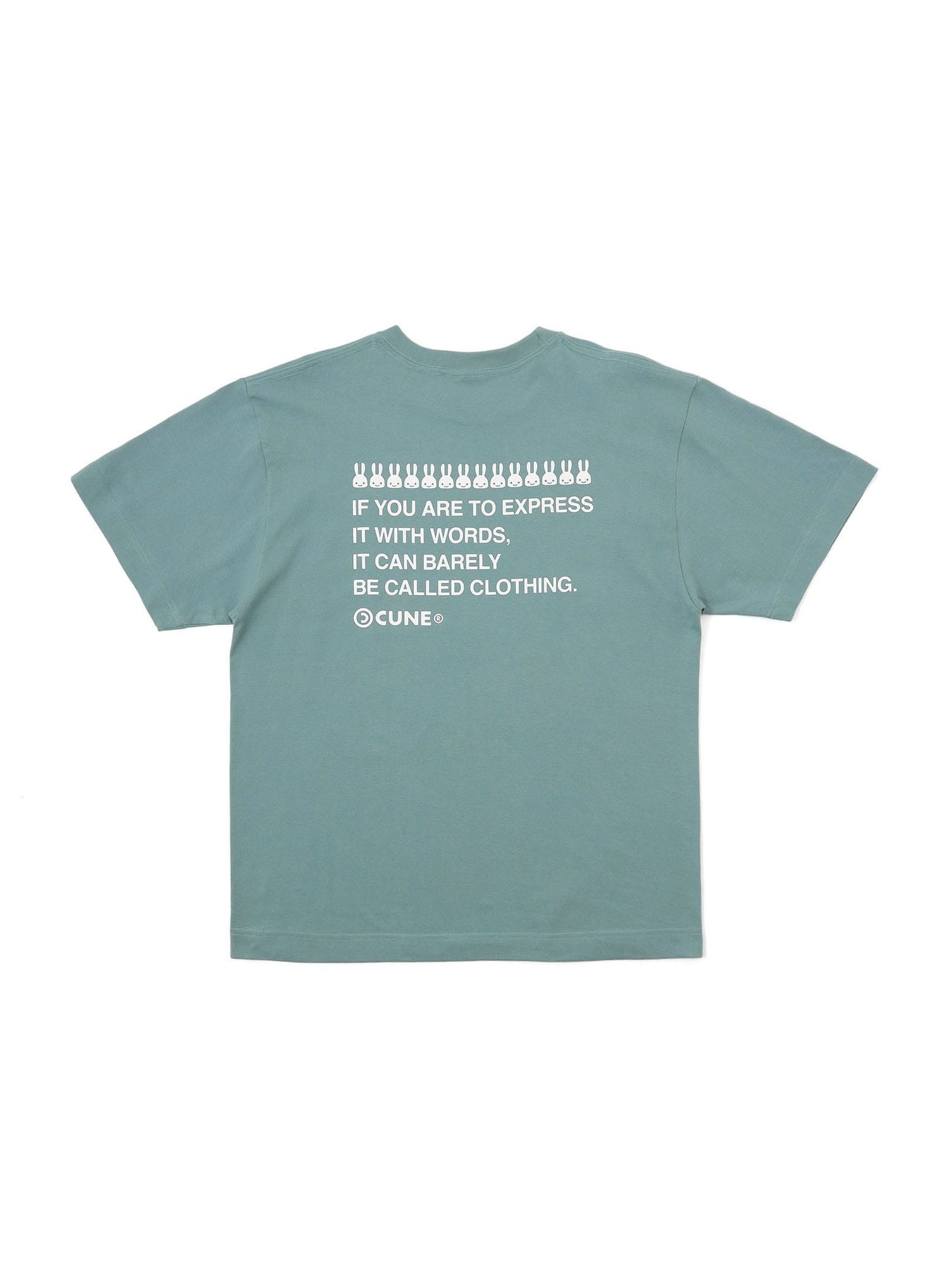 S/S Tee ウサギと文章