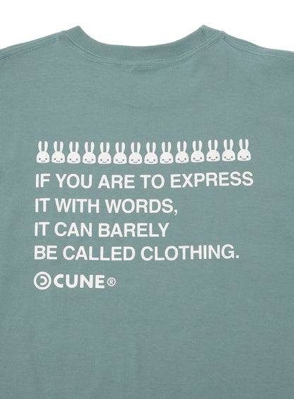 S/S Tee ウサギと文章