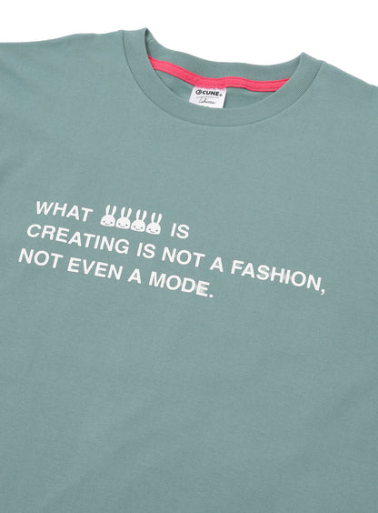 S/S Tee ウサギと文章
