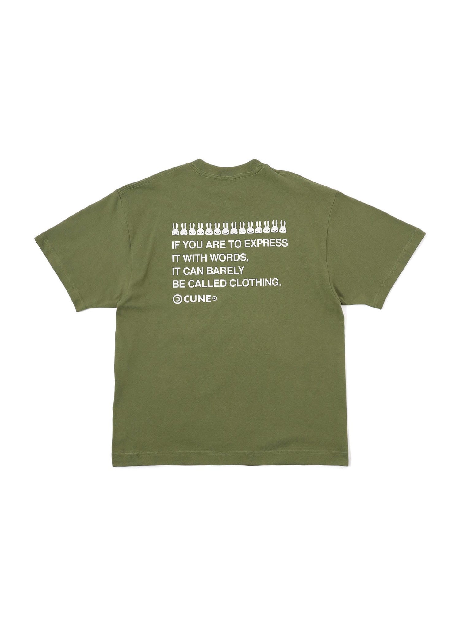 S/S Tee ウサギと文章