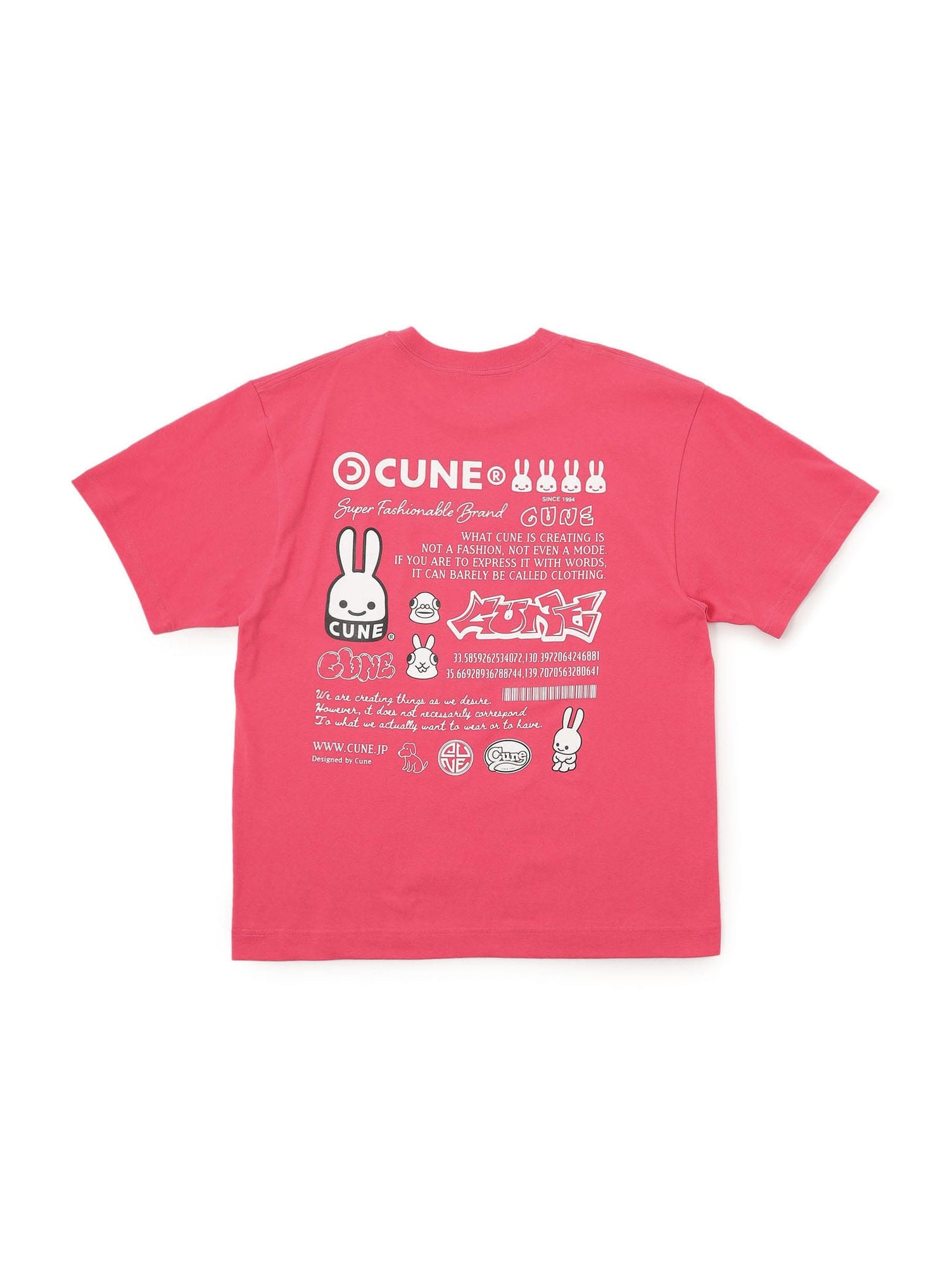 S/S Tee ロゴと文章