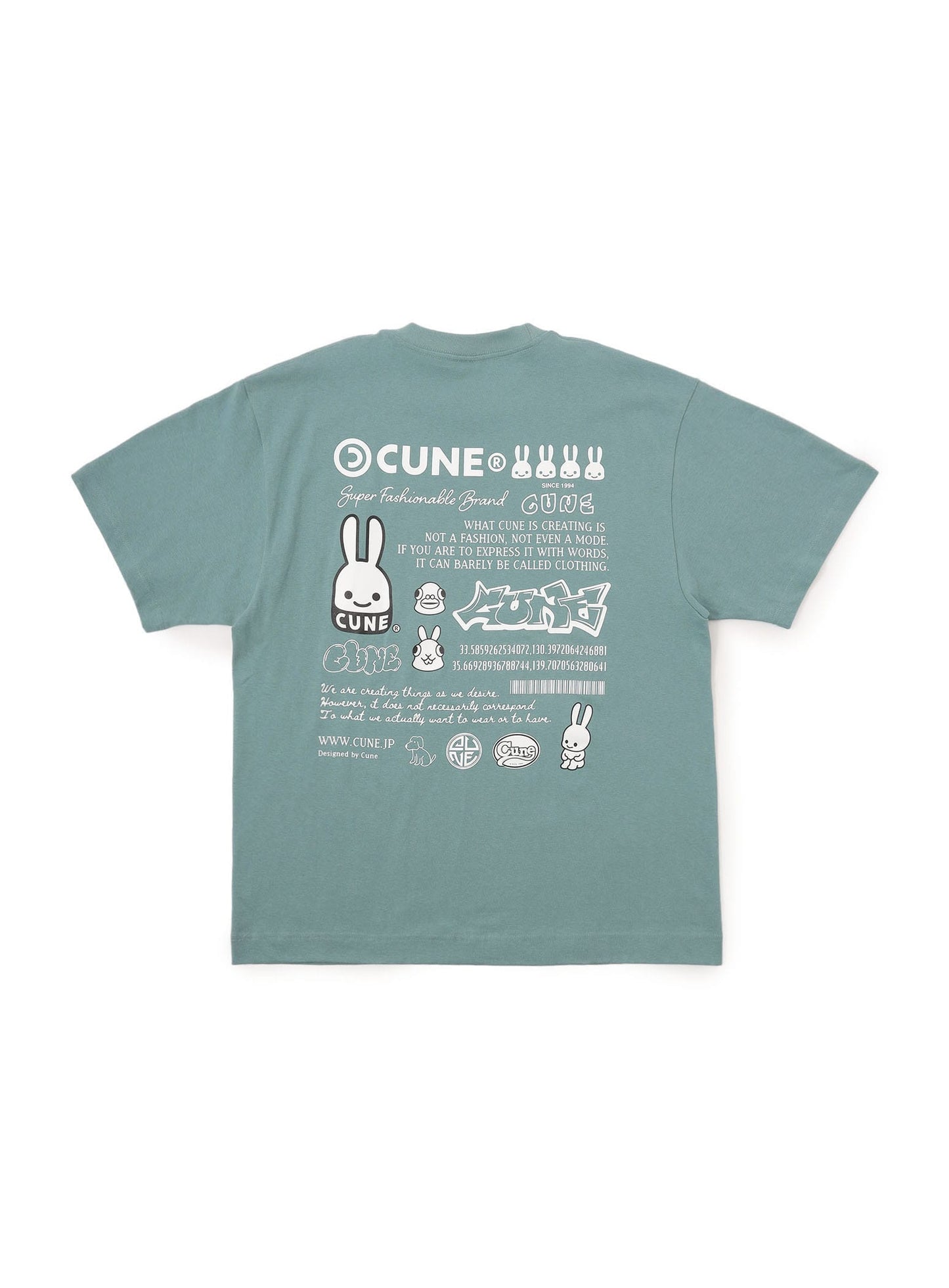 S/S Tee ロゴと文章