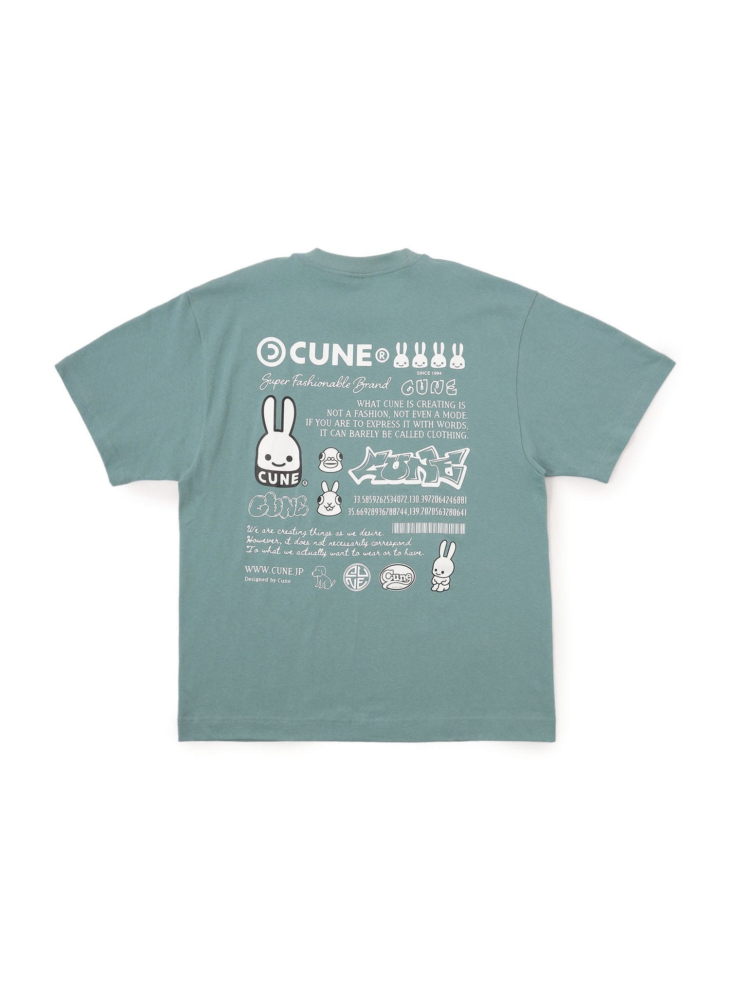 S/S Tee ロゴと文章