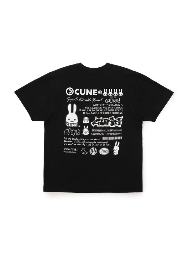 S/S Tee ロゴと文章