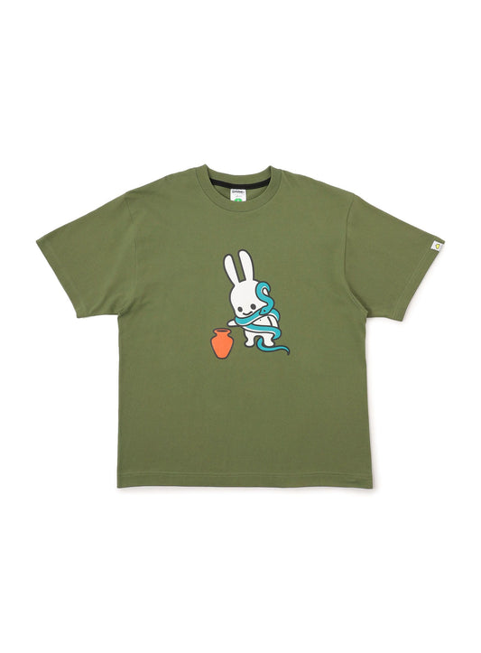S/S Tee ヘビ使い