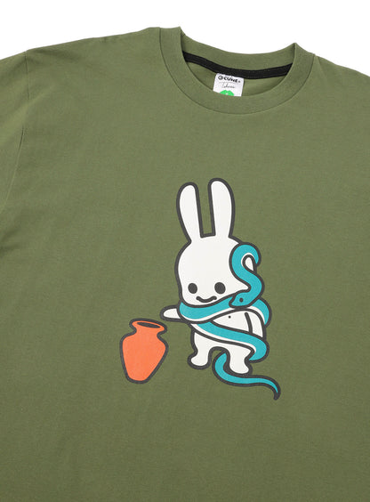 S/S Tee ヘビ使い