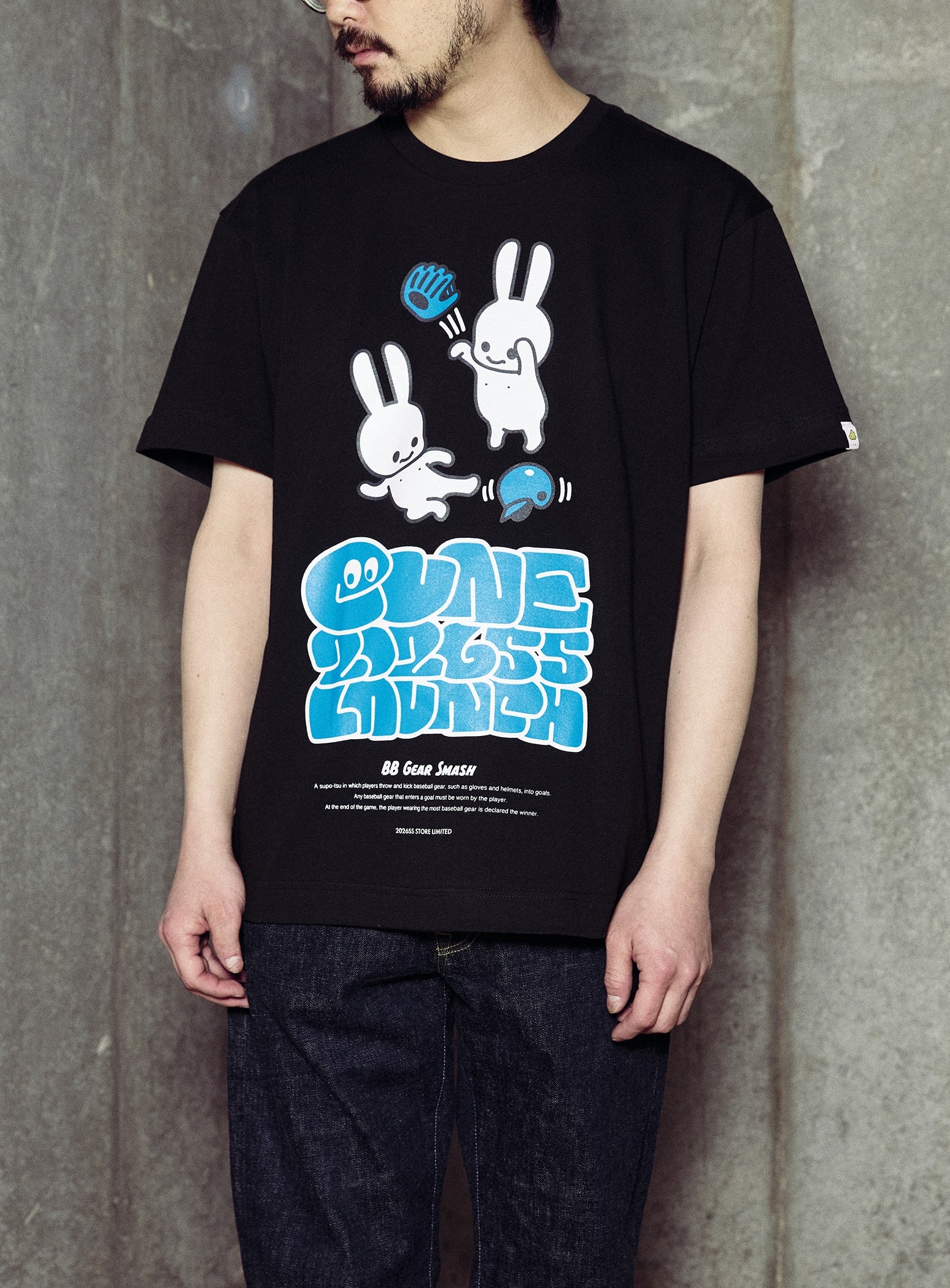 【新品】nknit lace up t-shirt 2026ss SAX 2026S/S LAUNCH T-SHIRTS – CUNE