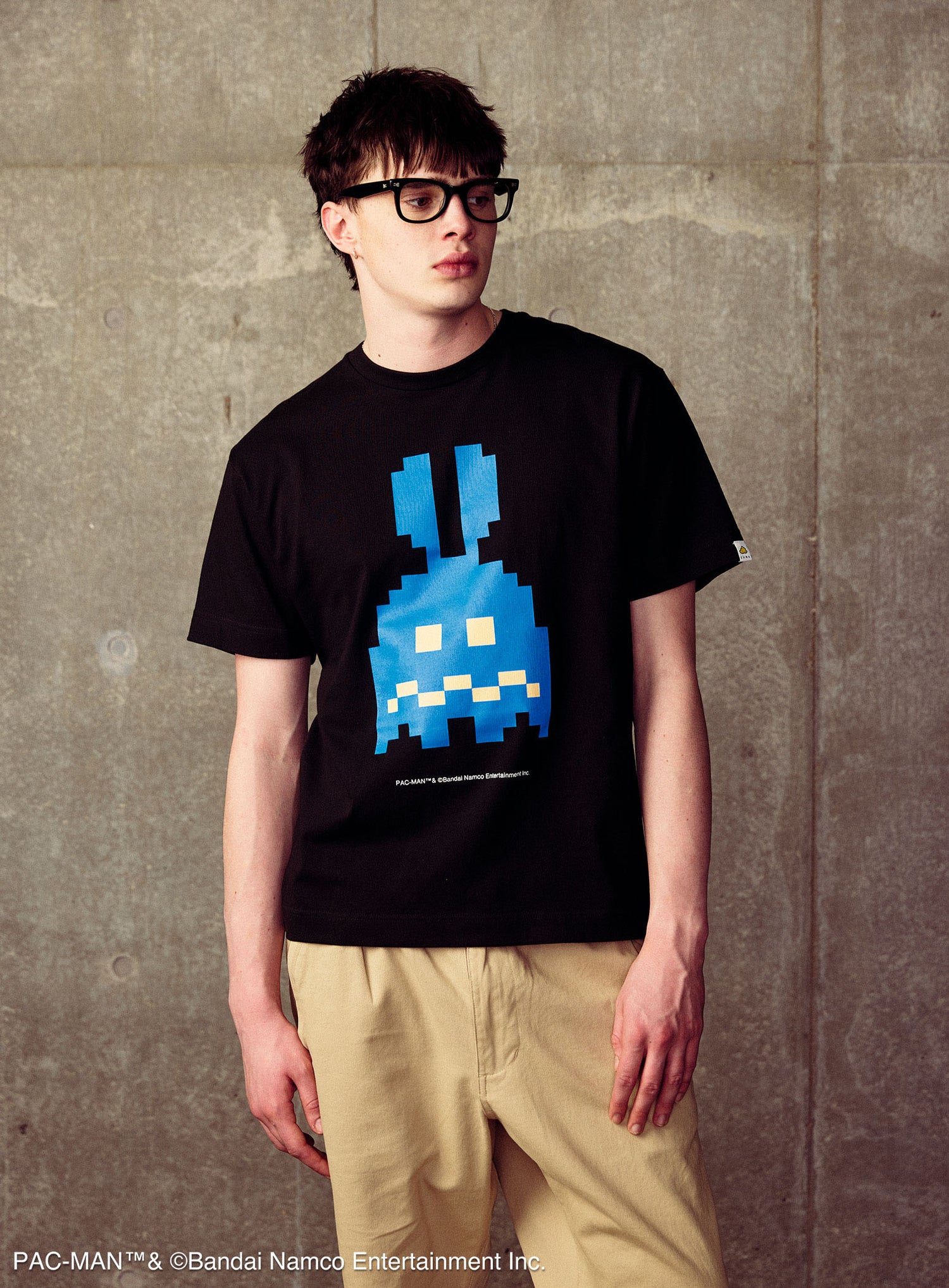 PAC-MAN COLLAB T-SHIRTS 耳付きイジケゴースト