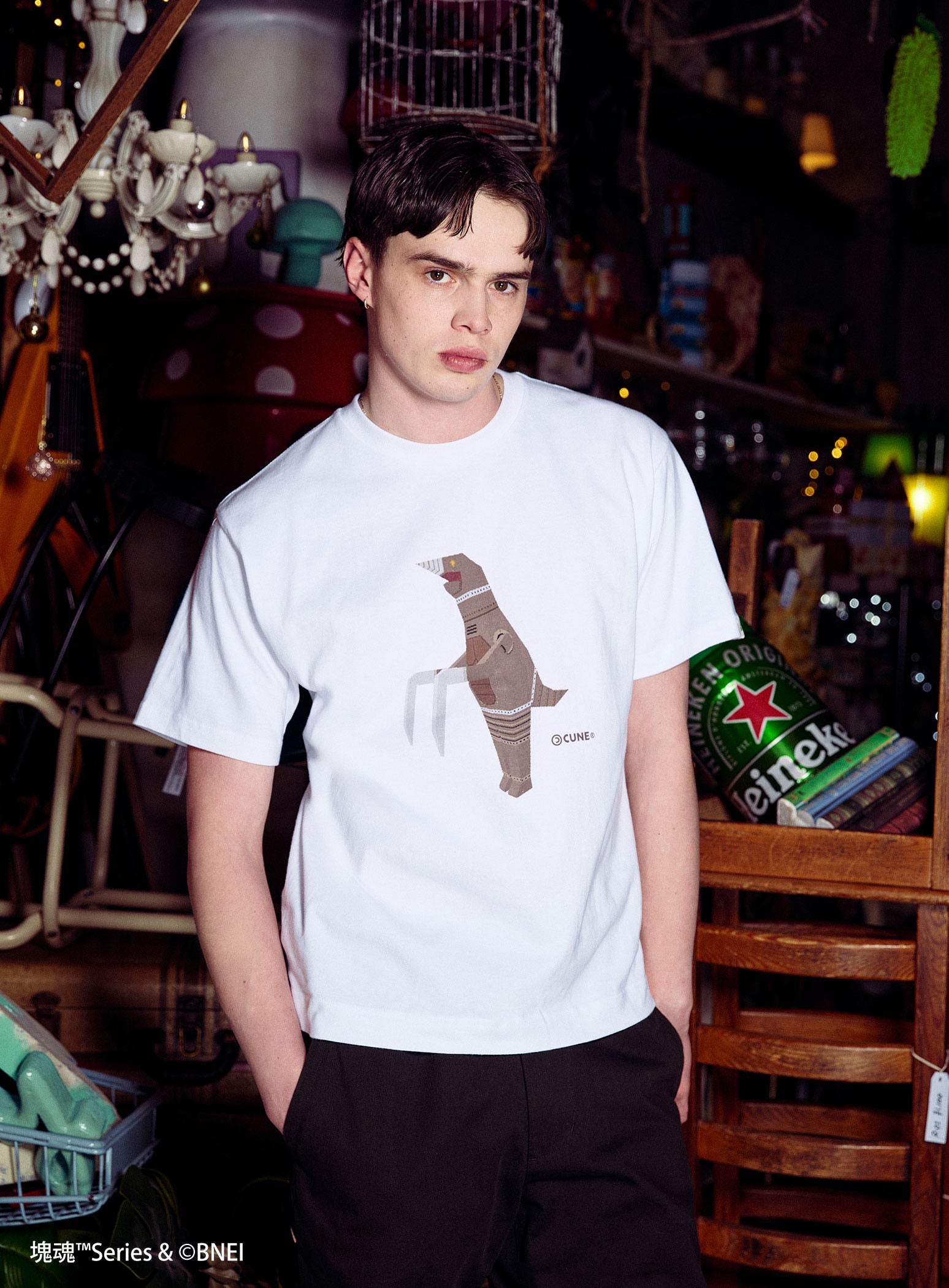 塊魂 COLLAB T-SHIRTS S/S Tee メカモグラン – CUNE 塊魂 COLLAB T-SHIRTS S/S Tee メカモグラン – CUNE