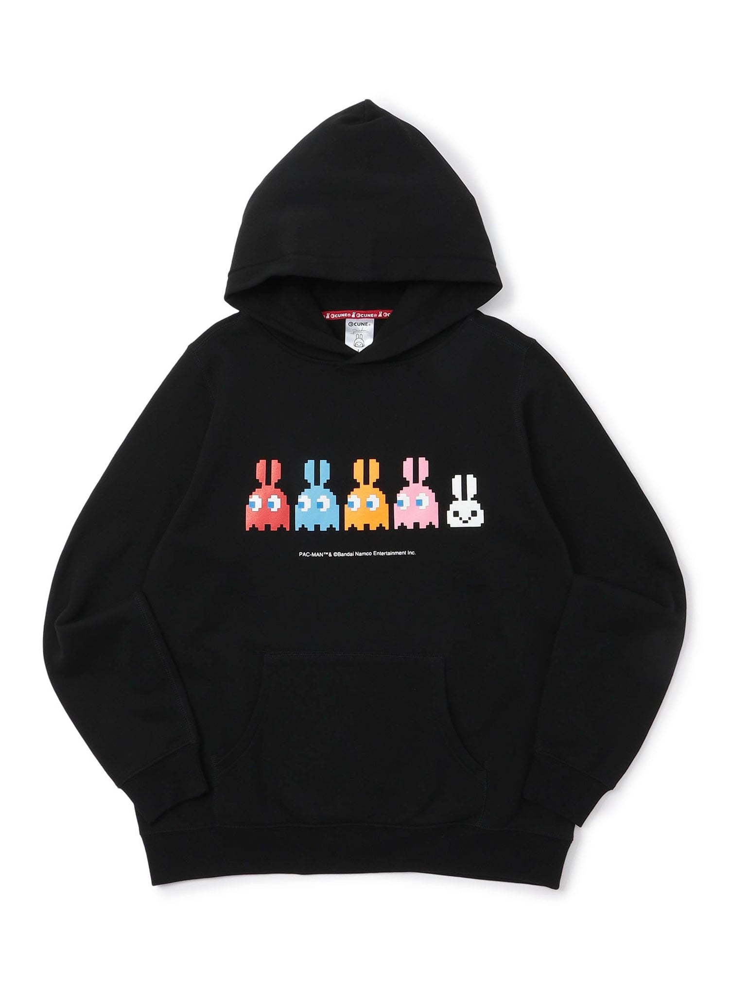 PAC-MAN COLLAB PULL PARKA 耳付きイジケゴースト