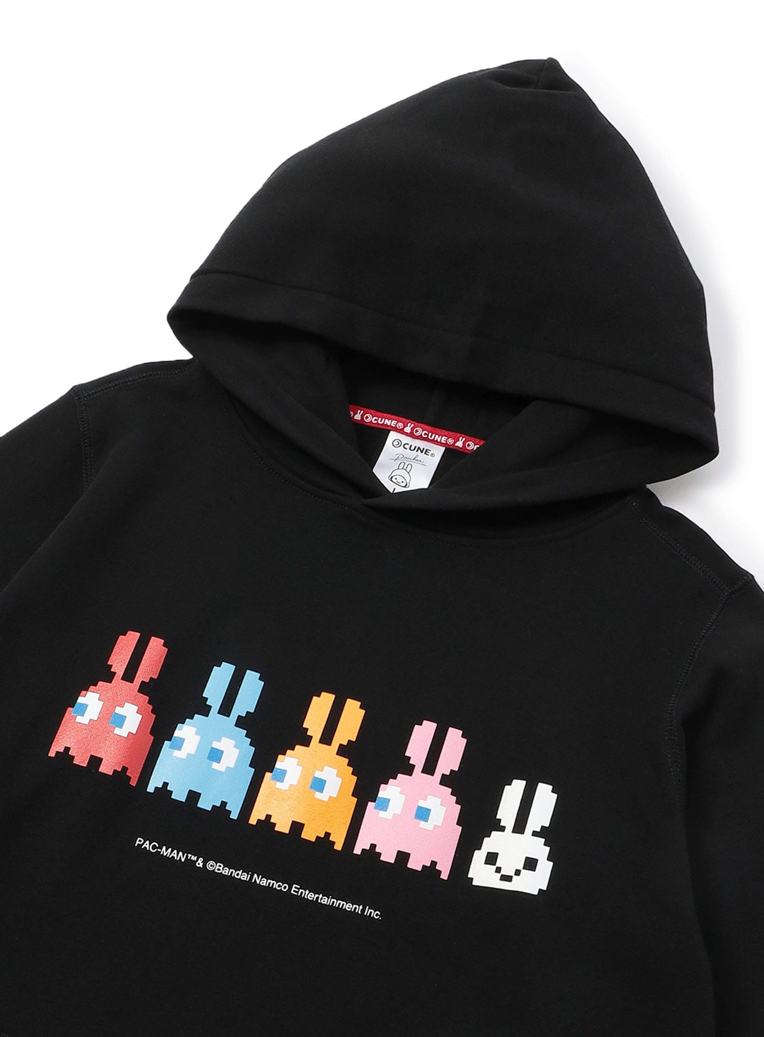 PAC-MAN COLLAB PULL PARKA 耳付きイジケゴースト