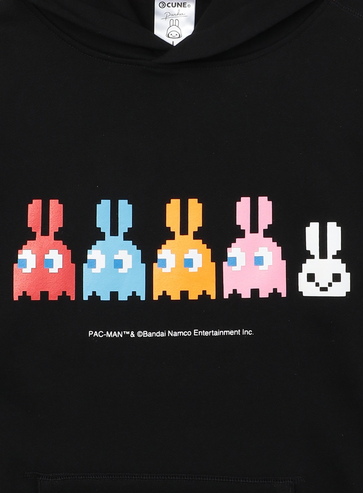 PAC-MAN COLLAB PULL PARKA 耳付きイジケゴースト – CUNE