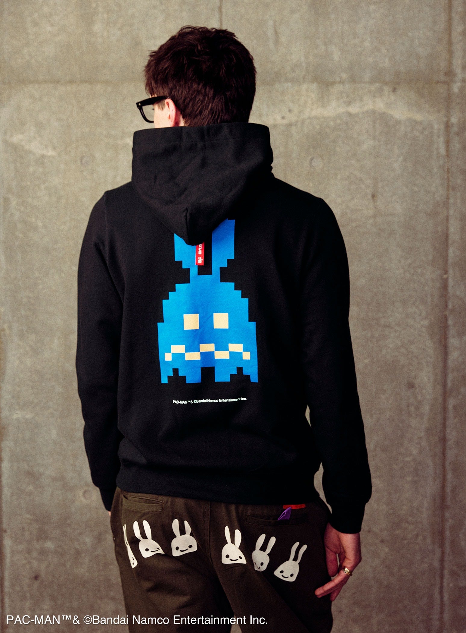 PAC-MAN COLLAB PULL PARKA 耳付きイジケゴースト – CUNE