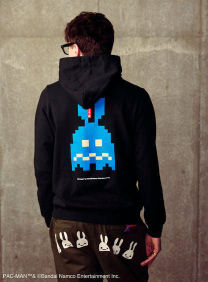 PAC-MAN COLLAB PULL PARKA 耳付きイジケゴースト