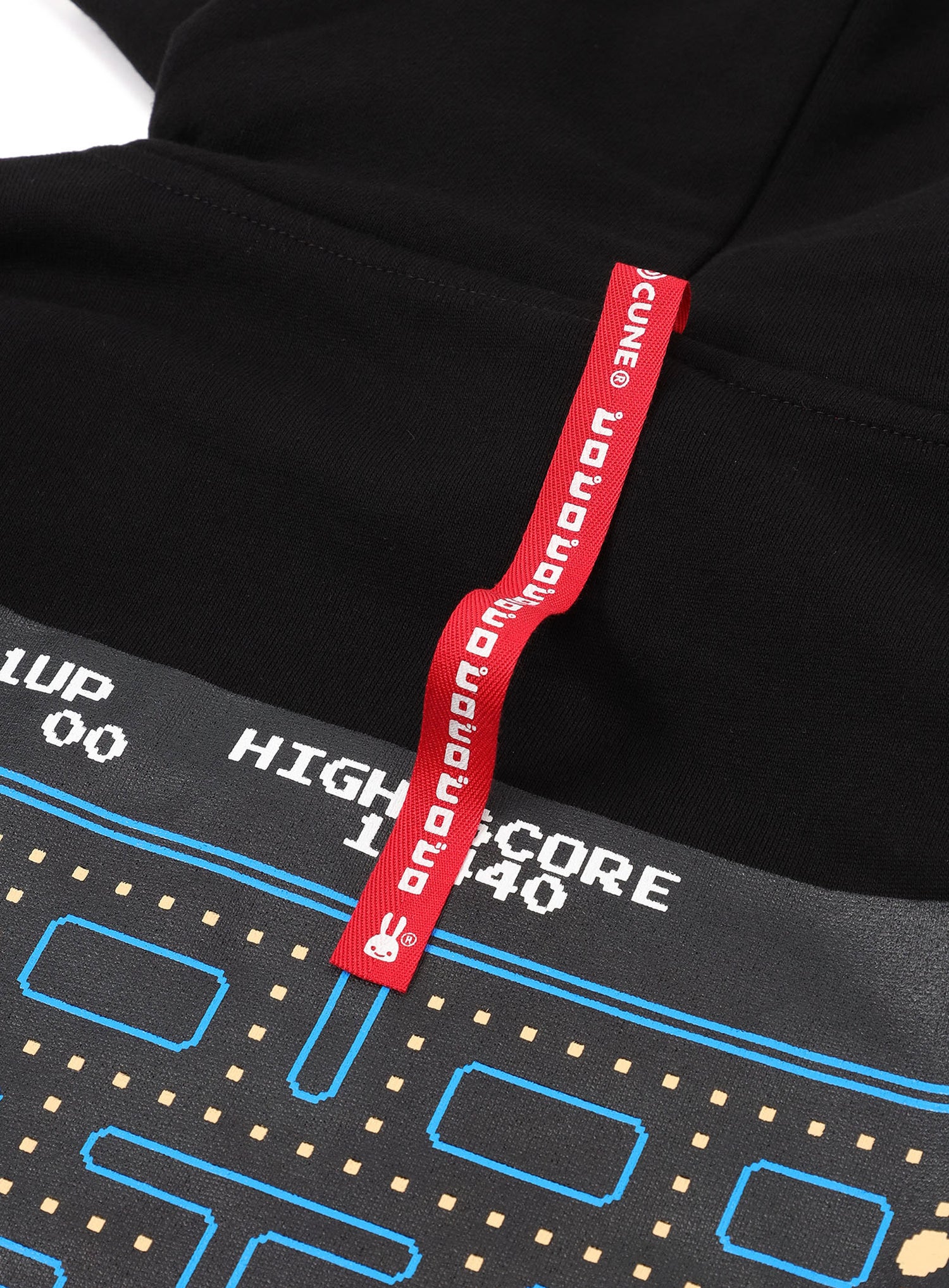 PAC-MAN COLLAB PULL PARKA メイズにウサギ