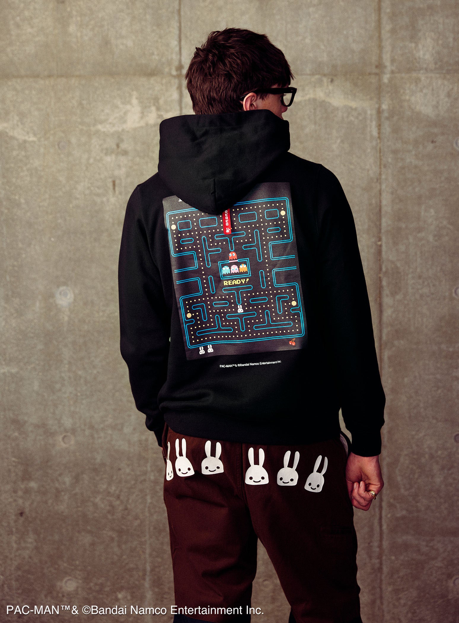 PAC-MAN COLLAB PULL PARKA メイズにウサギ – CUNE