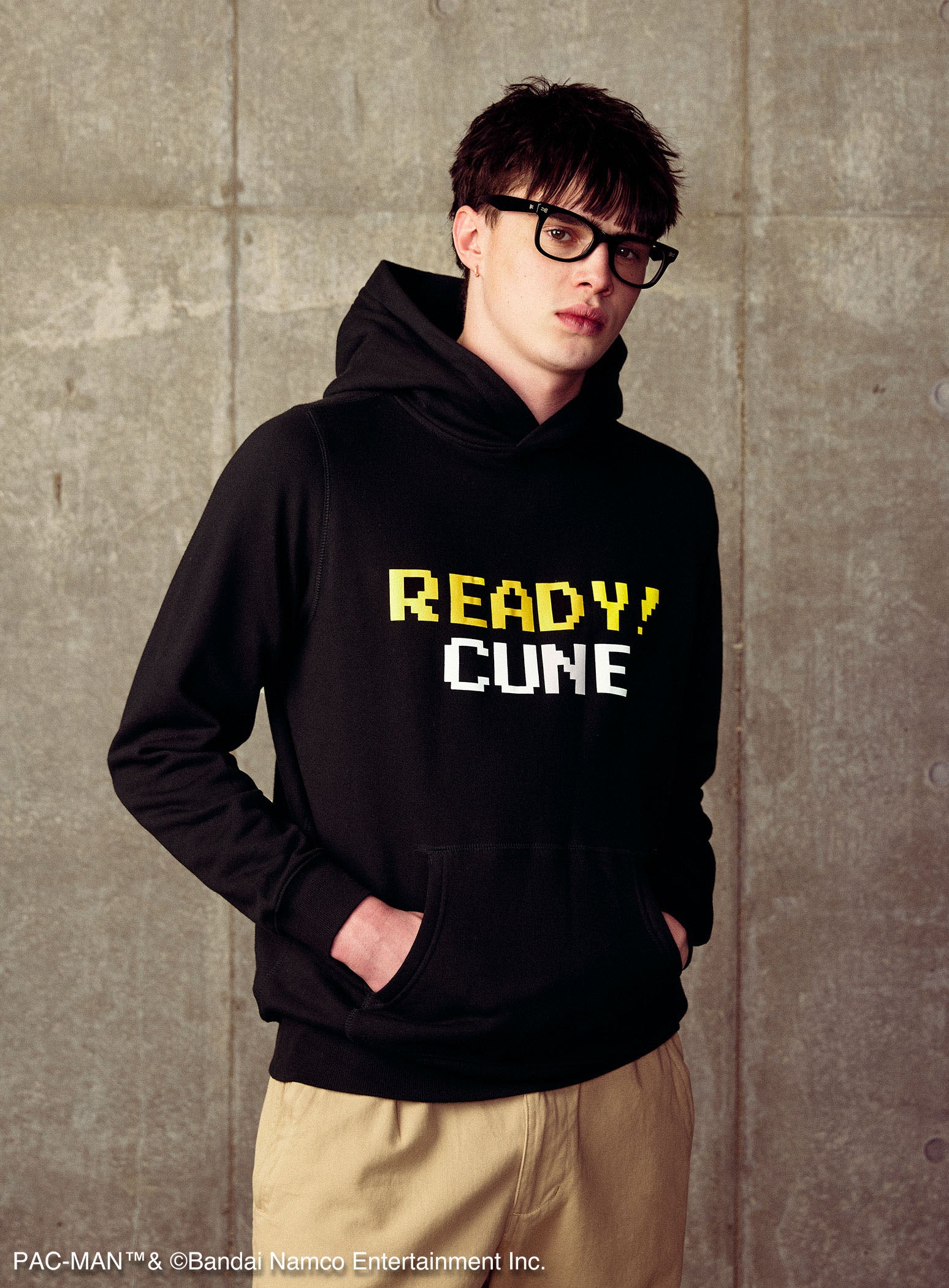 PAC-MAN COLLAB PULL PARKA 食べられるウサギ – CUNE