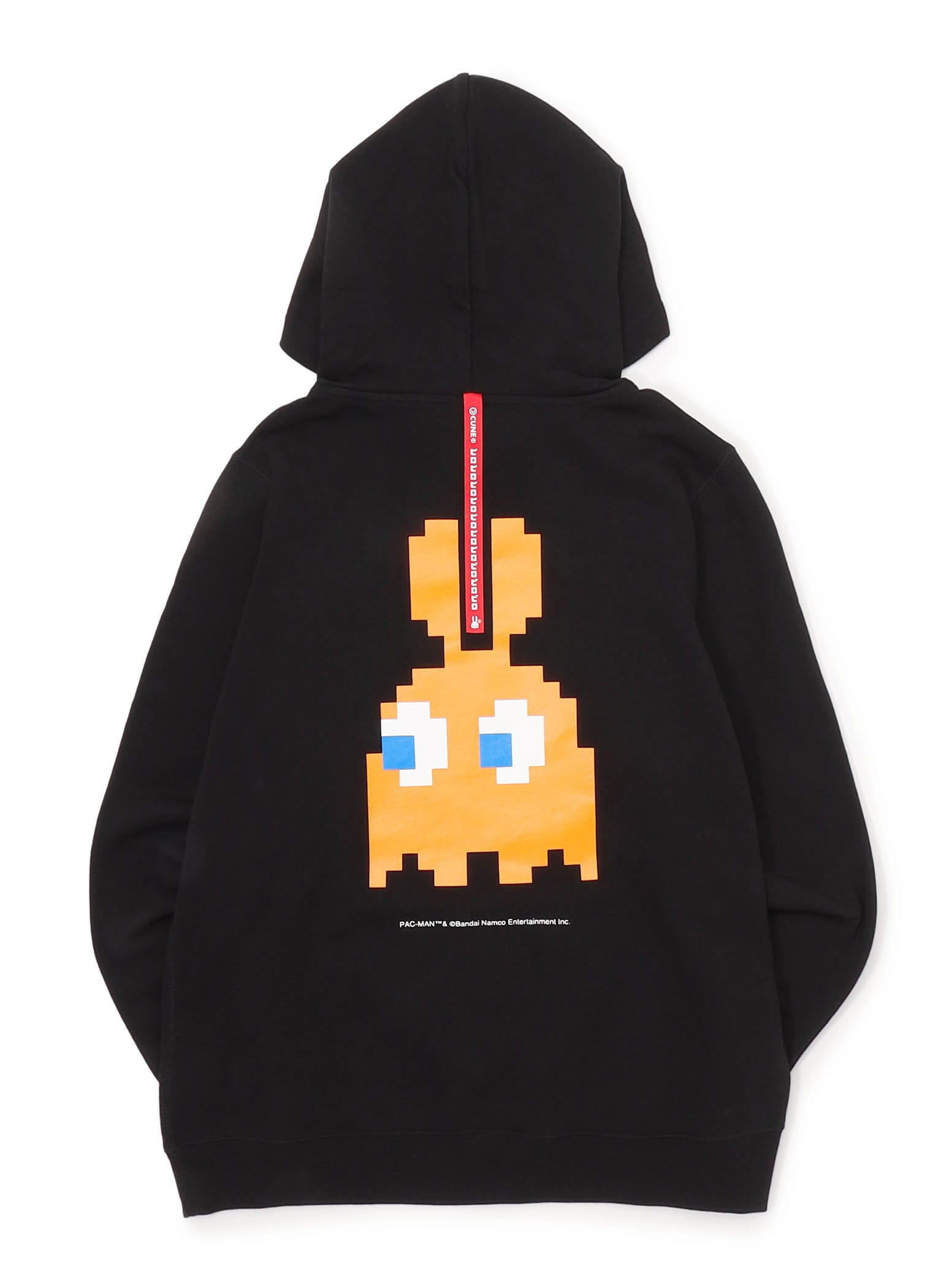 cune PAC-MAN パックマン　プルパーカー　耳付きゴースト　サイズ L PAC-MAN COLLAB PULL PARKA 耳付きゴースト – CUNE