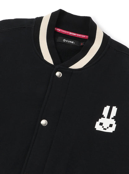 PAC-MAN COLLAB スウェットスタジャン 耳付きゴースト