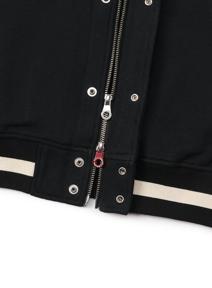 PAC-MAN COLLAB スウェットスタジャン 耳付きゴースト