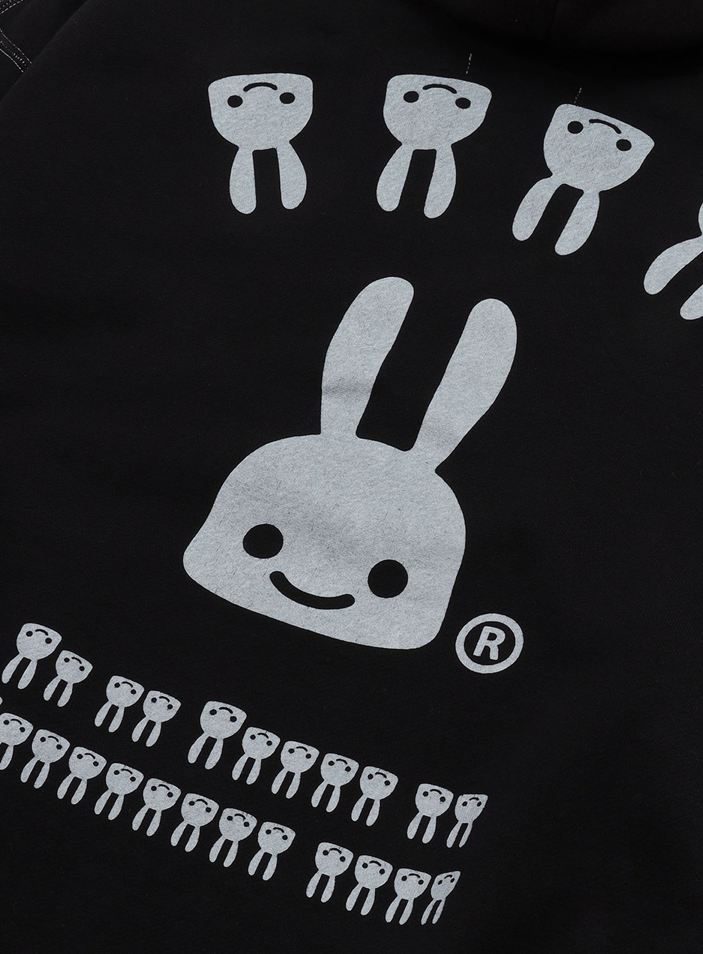 製品染めの後付けパーカー