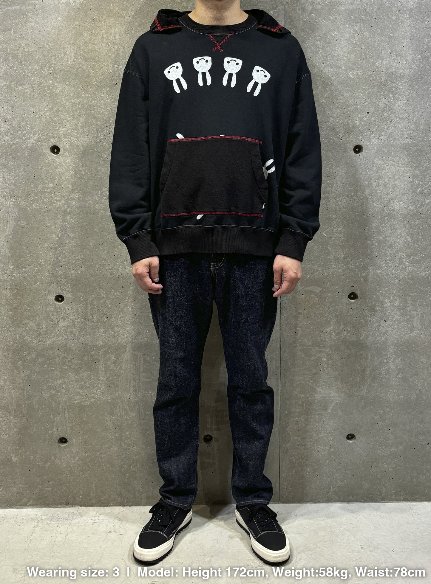 製品染めの後付けパーカー