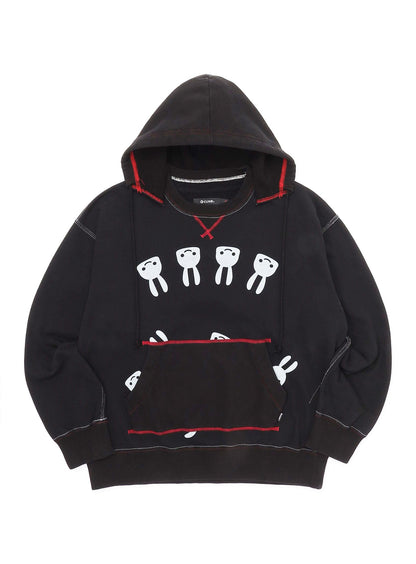 製品染めの後付けパーカー