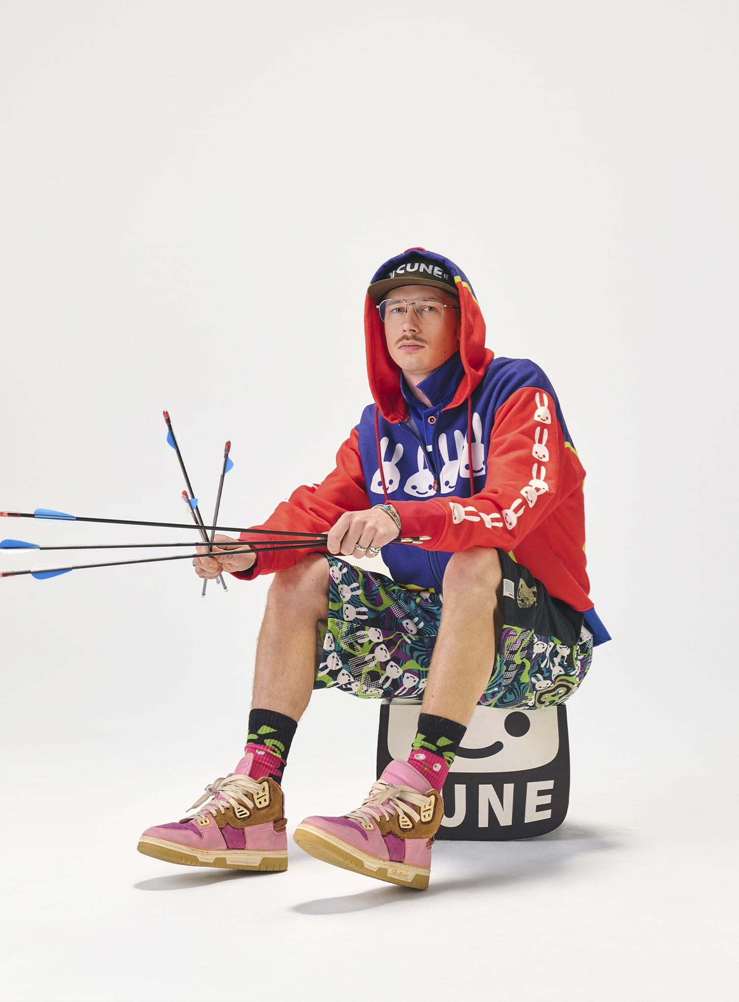 レッドエナジースウェットジップパーカー