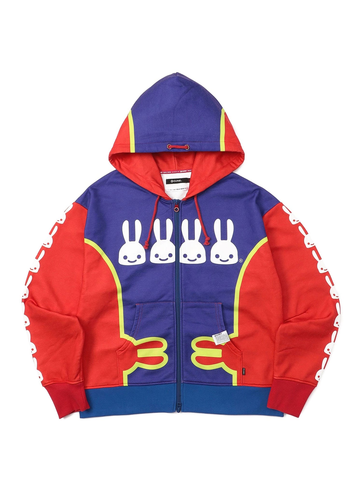 レッドエナジースウェットジップパーカー