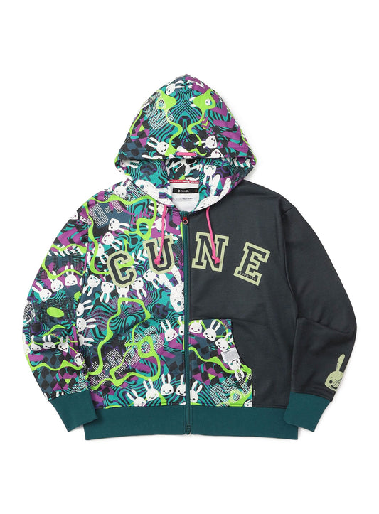 グリーンエナジースウェットジップパーカー