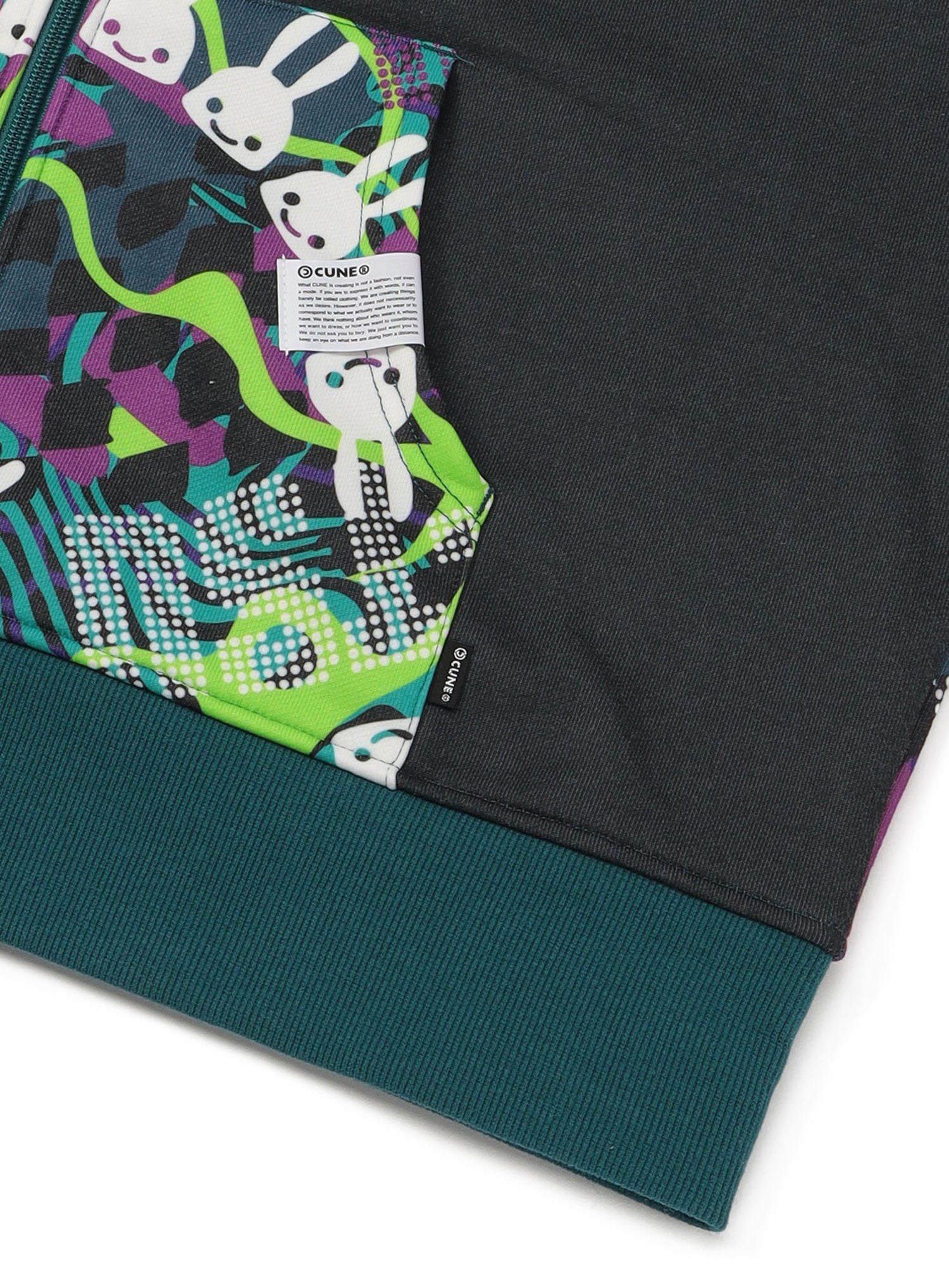 グリーンエナジースウェットジップパーカー