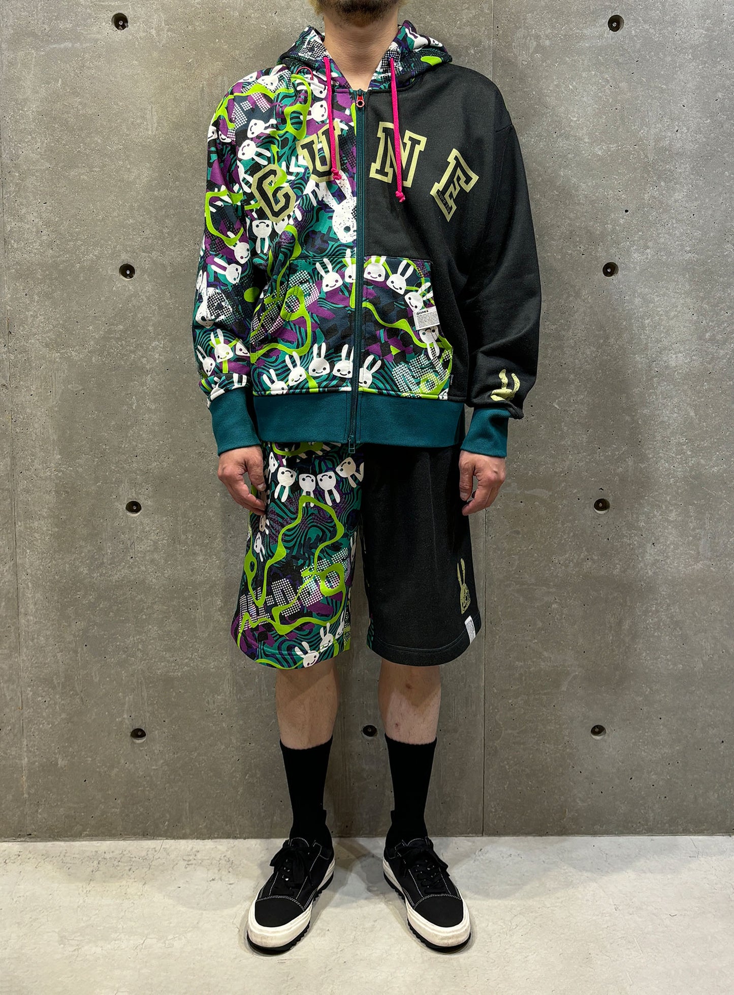 グリーンエナジースウェットジップパーカー