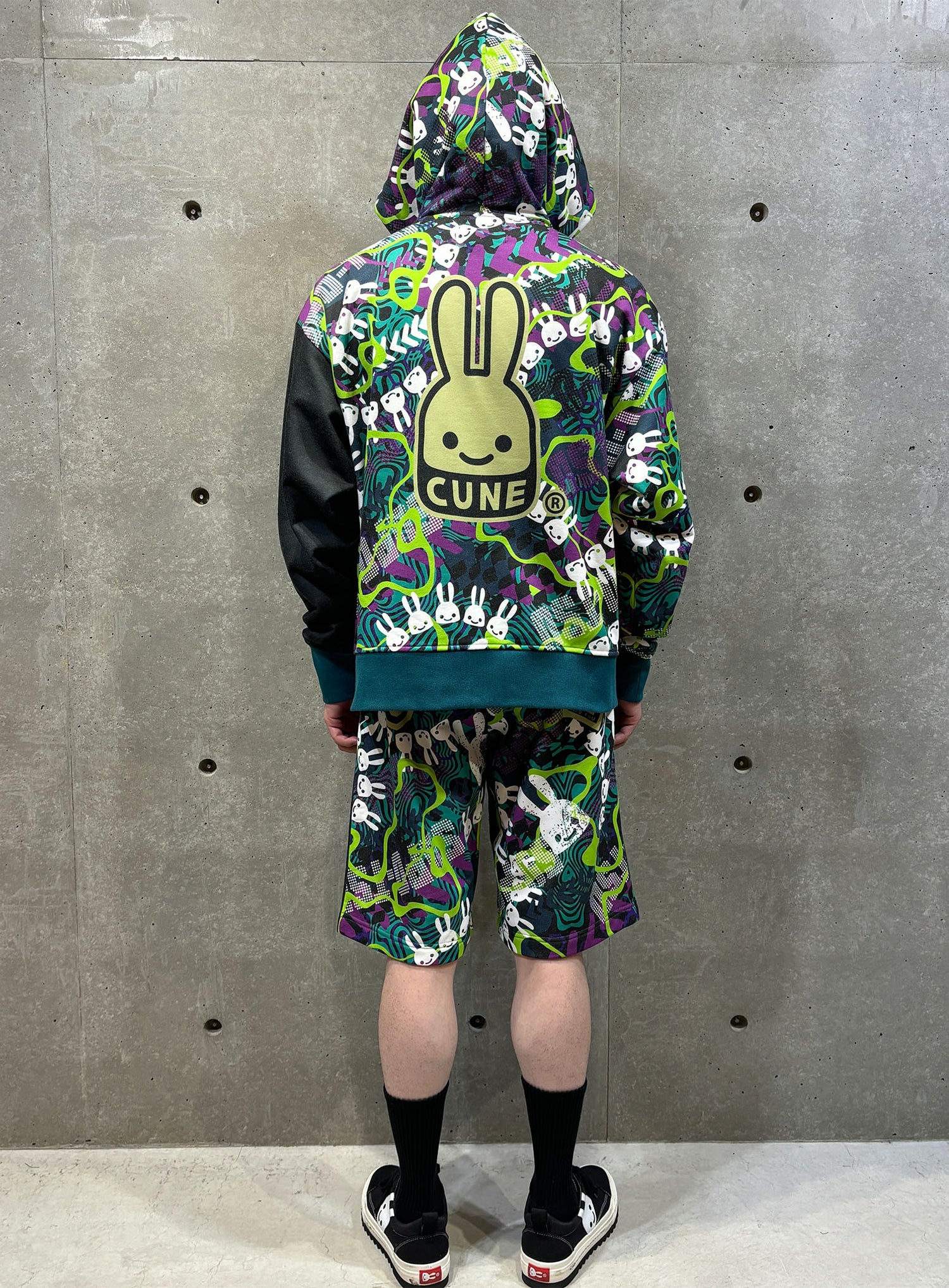 グリーンエナジースウェットジップパーカー