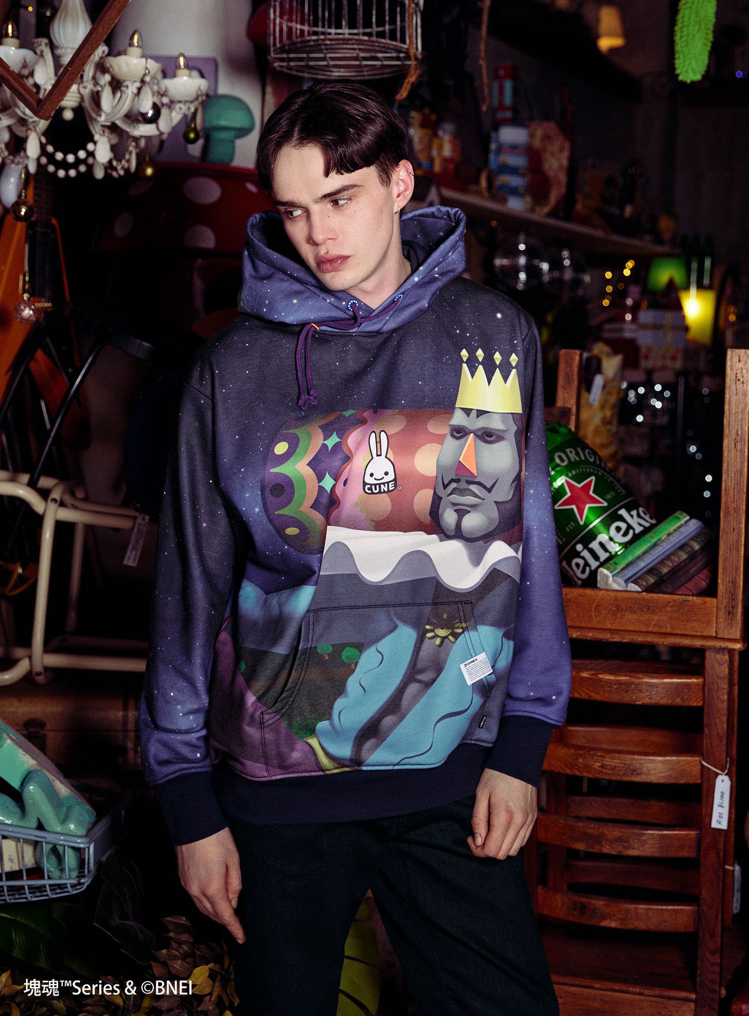 塊魂 COLLAB パーカー 王様