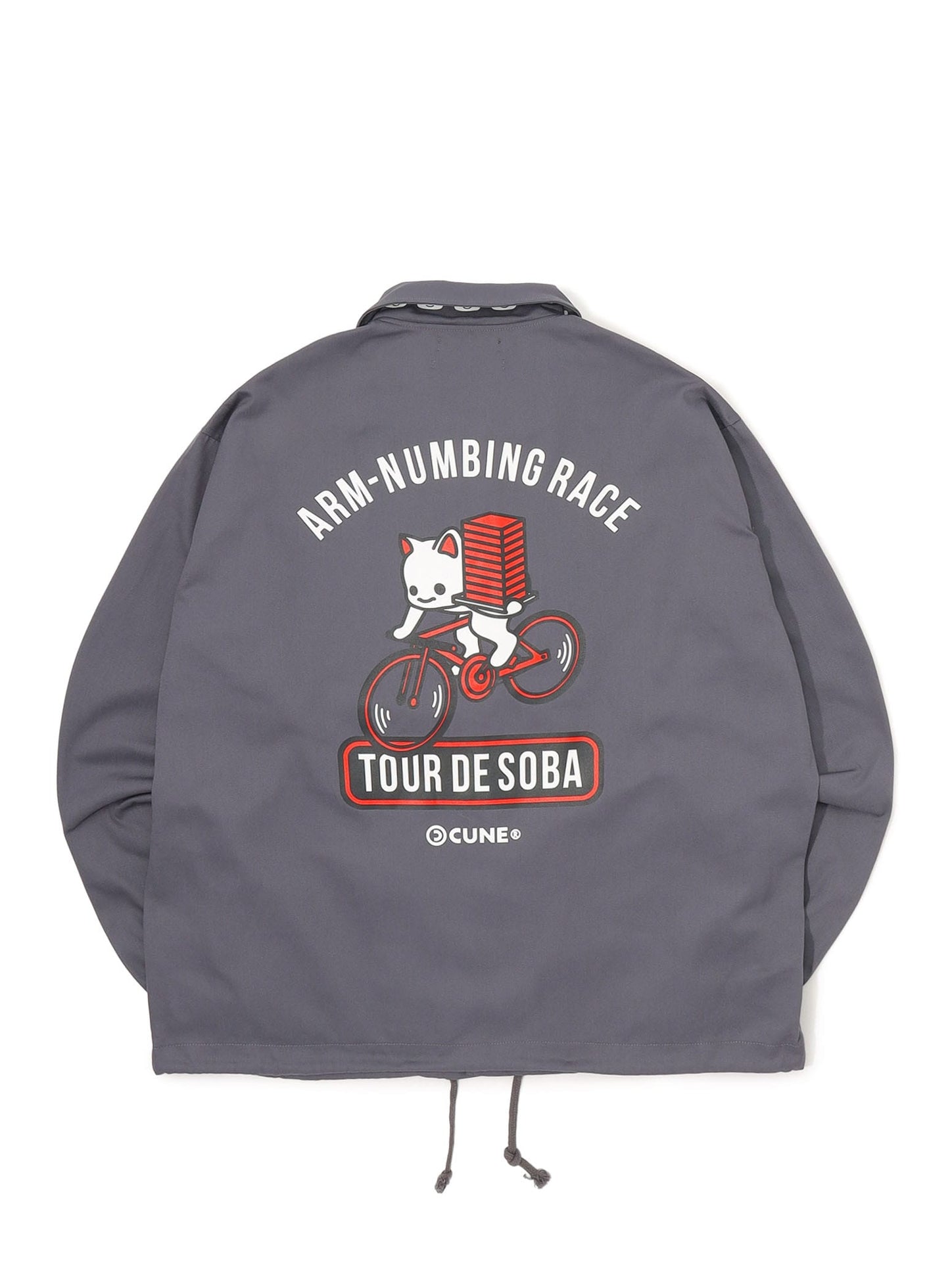 ツイルコーチジャケット ツールド蕎麦