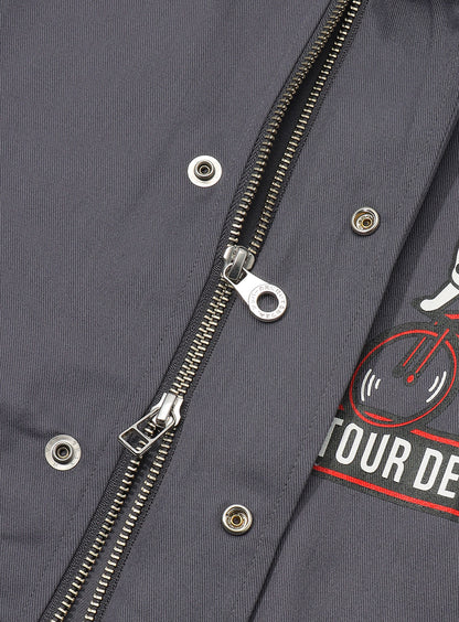 ツイルコーチジャケット ツールド蕎麦