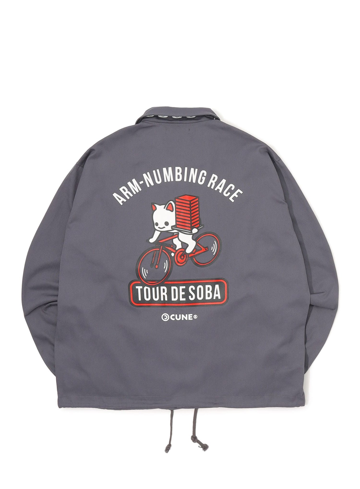 ツイルコーチジャケット ツールド蕎麦