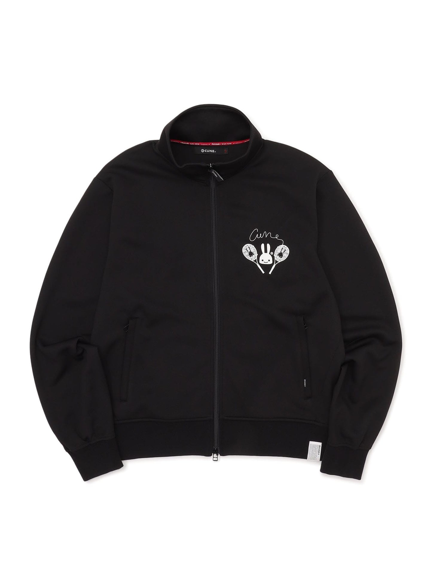 スタンドジップジャージ ウサギテニス