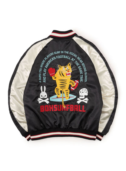 BOXSURFBALL リバーシブルスカジャン
